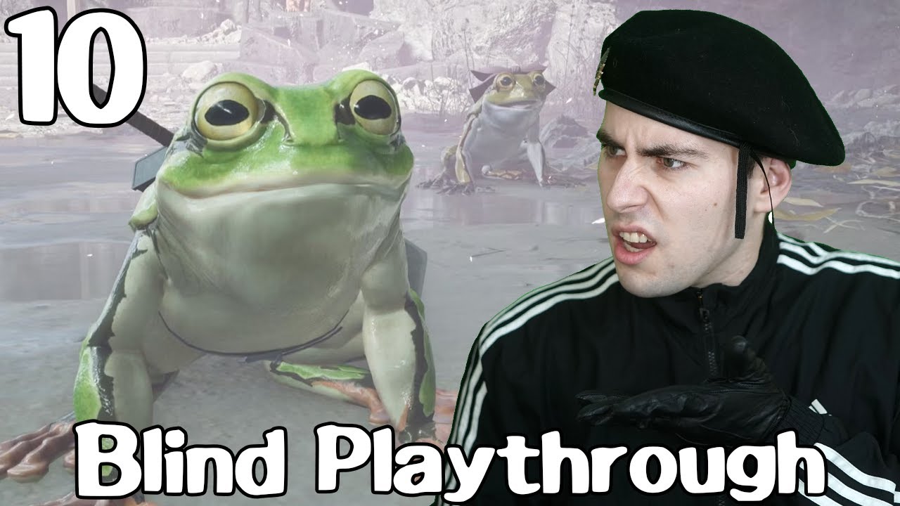 JUMP FROG REACTION - Final Fantasy VII Rebirth [10] Final Fantasy 7 Rebirth Gameplay | FF7 Rebirth