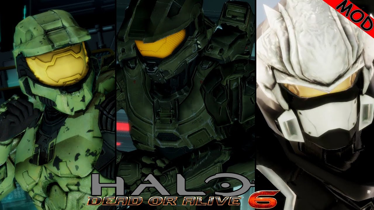 Halo Armor Mod Pack - Dead or Alive 6 [MOD][1080P][60FPS]