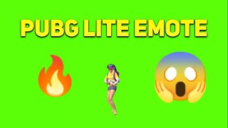Pubg Lite Emote In Green Screen By Wot Op