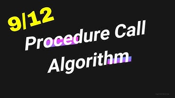 Stack Memory Part9 - Procedure Call Steps || Operating Systems