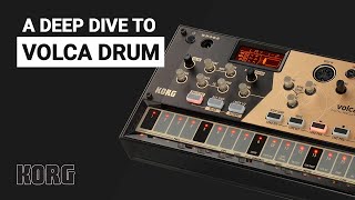 The KORG VOLCA DRUM complete guide walkthrough tutorial