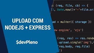 Upload com NodeJS Express - Hands-on: Multer