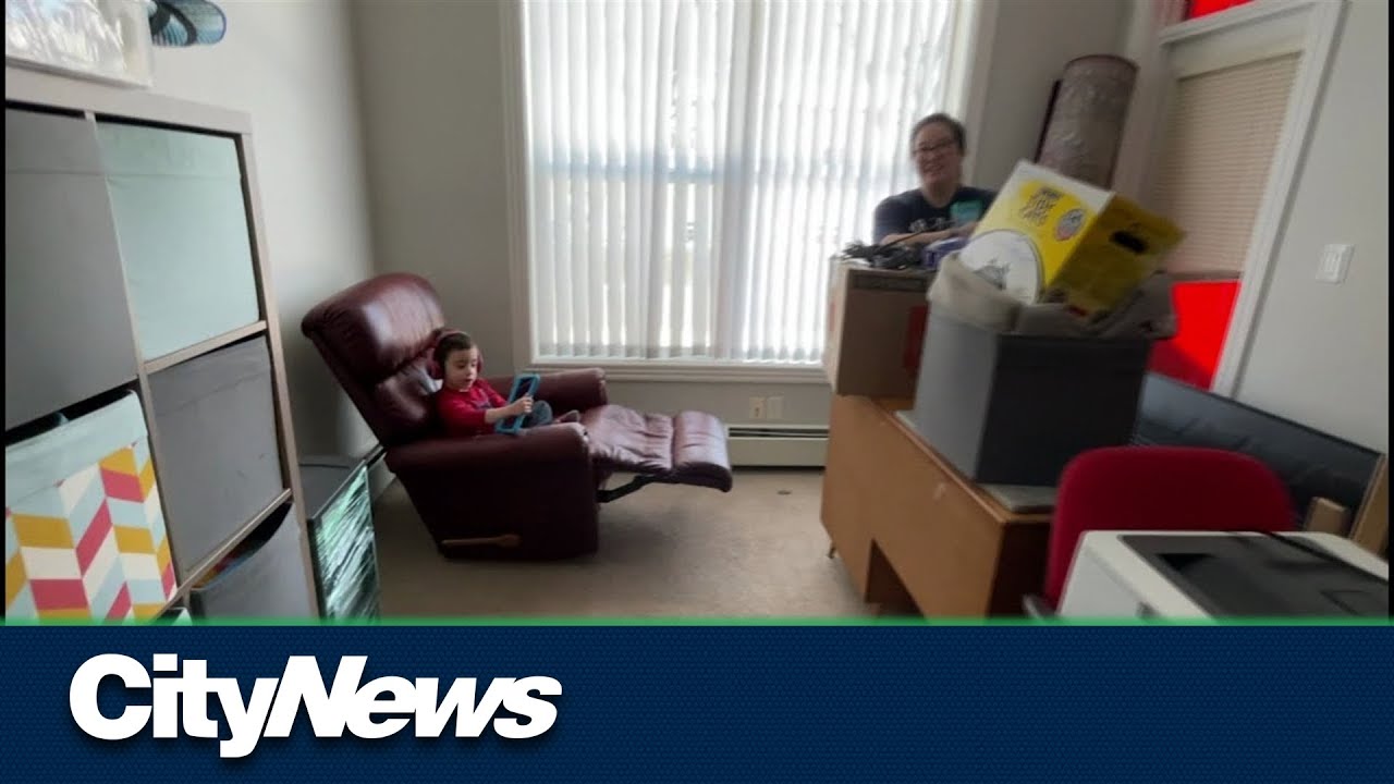 Calgary mom struggling to find rental gets a new beginning - YouTube