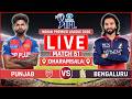 Royal Challengers Bengaluru vs Punjab Kings Live Score | RCB vs PBKS Live | IPL Live Commentary