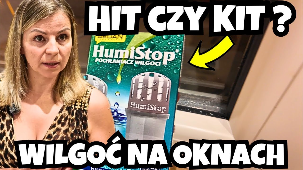 Czy ten Pochłaniacz Wilgoci Ściągnie Wodę z Szyb ??? *HumiStop