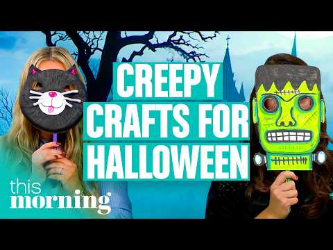 Liz Pichon's Ultimate Creepy Crafts For Halloween | This Morning