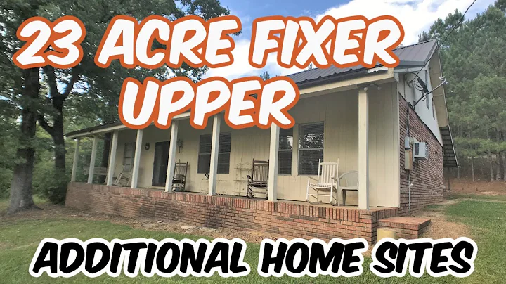 23 Acre Mountain View Fixer Upper Alabama Home For Sale
