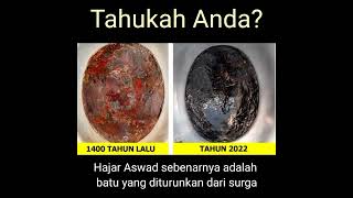 Fakta singkat tentang BATU HAJAR ASWAD || Koreksi jika salah #storyislami #hajaraswad #dikaalfian