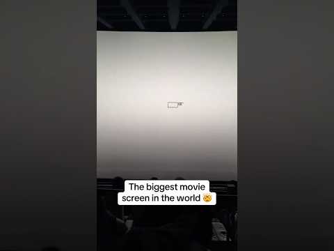 WORLD RECORD IMAX Screen 😱 #worldrecord #movies #odyssey #relatable #xyzbca