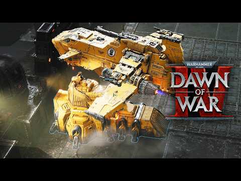 Warhammer 40K Dawn of War 4 Exclusive Gameplay - Imperial Fists vs Orks