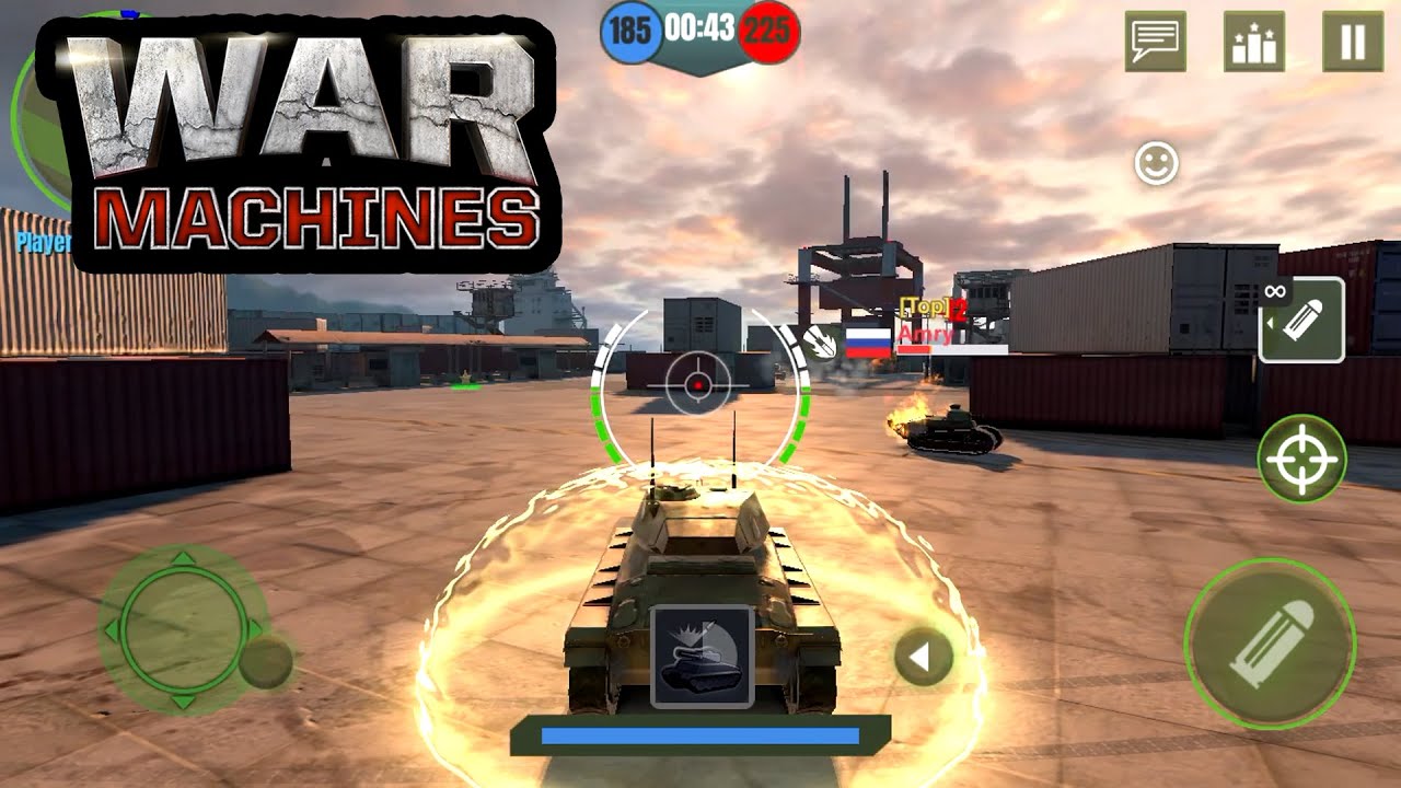 Мобильная игра: War machines #9 - YouTube