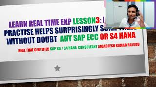 Learn real time exp lesson3 blinking practise helps surprisingly some times without doubt  any sap