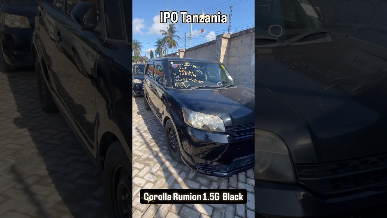 Toyota Corolla Rumion 2010 Black