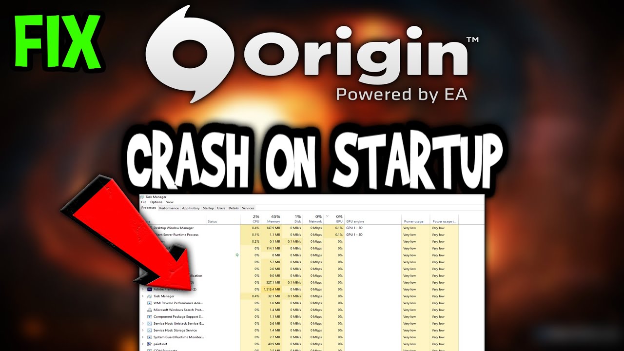 Origin – How to Fix Crash on Startup – Complete Tutorial - YouTube