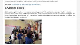 7 Alternatives to Boring English Worksheets | ITTT TEFL BLOG