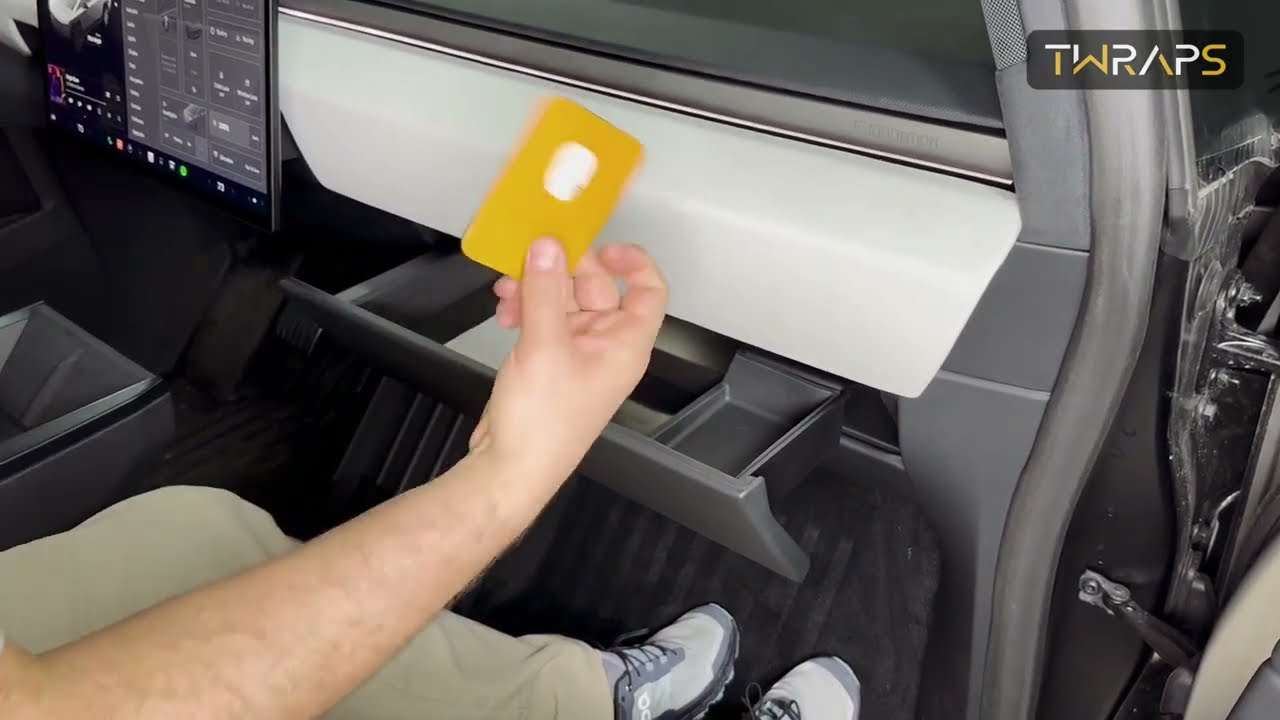 Glove Box Organizer | Tesla Cybertruck - Tray Storage Insert