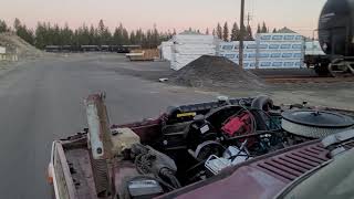 1978 AMC Jeep wagoneer 401 1st drive since 2010