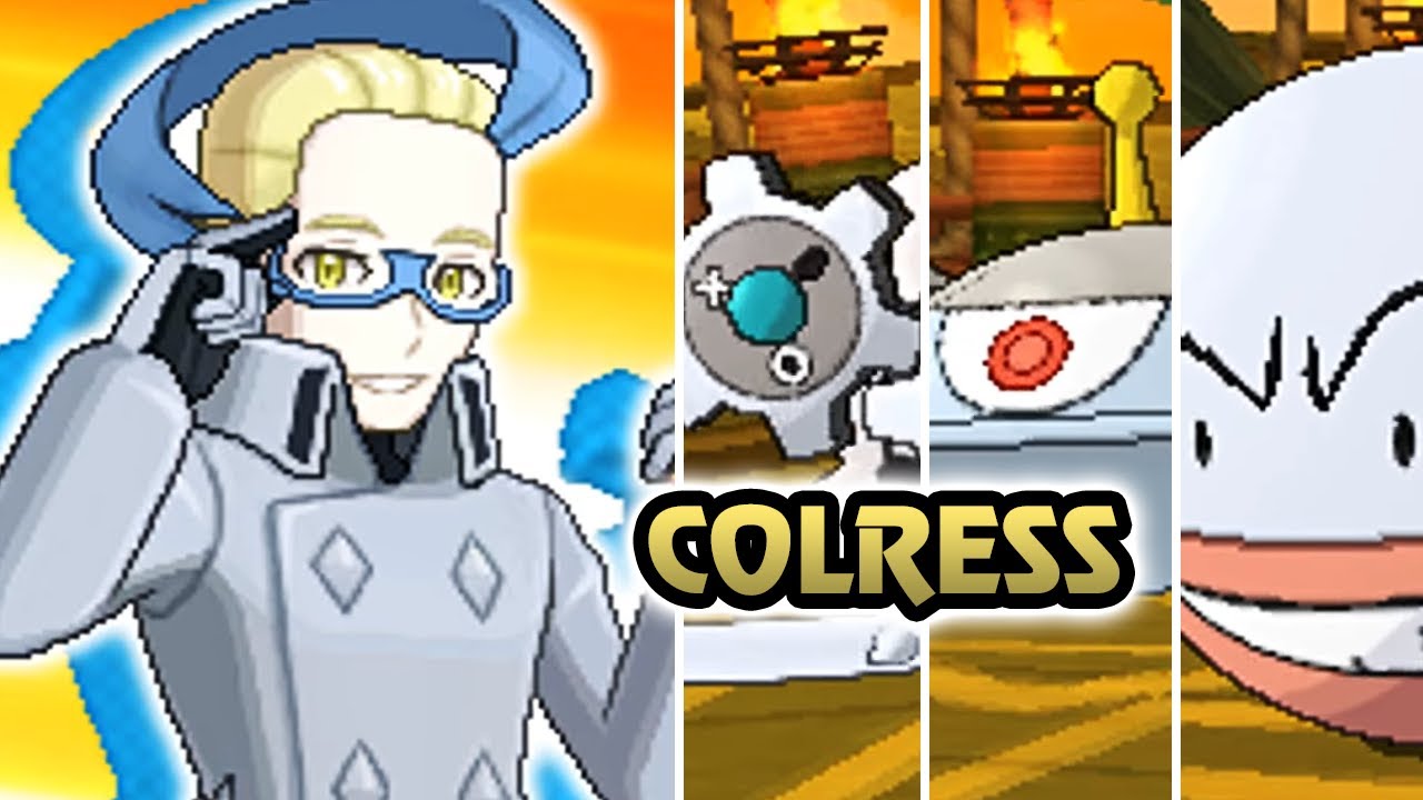 Pokémon Sun and Moon - Colress Battle (Battle Tree)