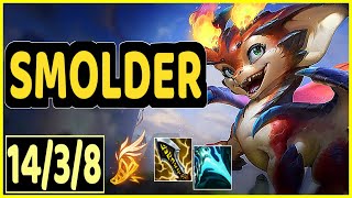 CHALLENGER ADC 10CSPM Gameplay - Smolder vs Samira | 14/3/8