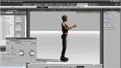 iClone4 Tutorial - Intro to Motion Editing
