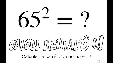 CALCUL MENTAL