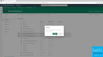 Upload, create, and manage files in SharePoint document libraries