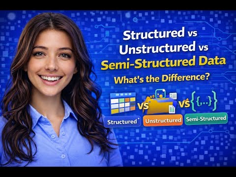 Structured vs Unstructured vs Semi-Structured Data — What’s the Difference?
