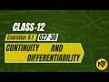 Class 12 Maths | Continuity and Differentiability Ex 5.1 Q27–Q30 | NCERT | NR Maths Classes