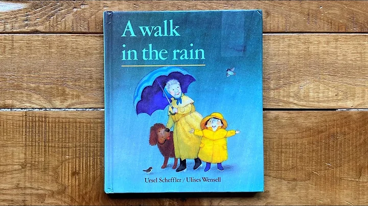 A walk in the rain - Children's Book by Ursel Scheffler