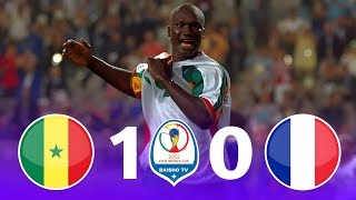 Senegal - France 1×0 opening match World Cup 2002 high quality 1080p French commentary crazy match