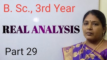 REAL ANALYSIS - APPLICATION OF CONTINUOUS FUNCTIONS - [TAMIL]