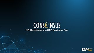 KPI Dashboards in SAP Business One