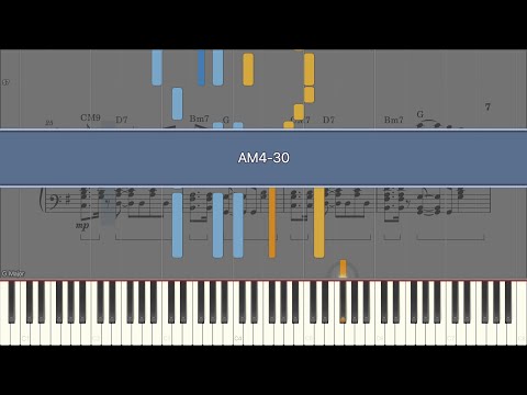 SHピアノアレンジ楽譜集　第四巻　uranographia　16-7/29 Arrangement】AM4:30 【Synthesia】【sheet music】【HajimeRyuzaki