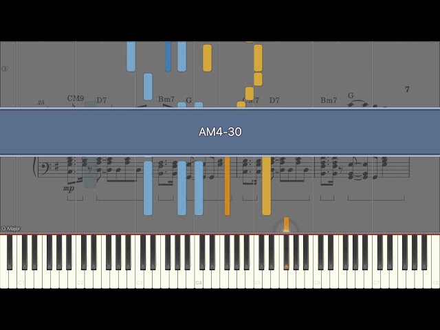 Arrangement】AM4:30 【Synthesia】【sheet music】【HajimeRyuzaki