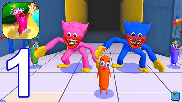 30s Sausage: Survival Master - Gameplay Walkthrough Part 1 All Mini Games Sausage Run (iOS,Android)