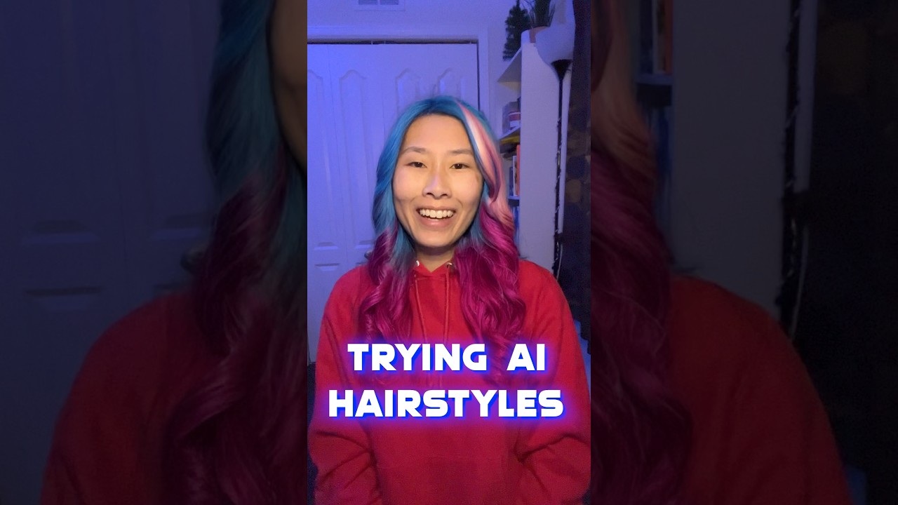 Trying AI hairstyles ✨ Which one do you like best? 