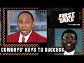 Stephen A. & Michael Irvin explain the Cowboys' keys to success this season 🔑 | First Take