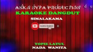 Karaoke Simalakama Yopie Latul-Nada Wanita