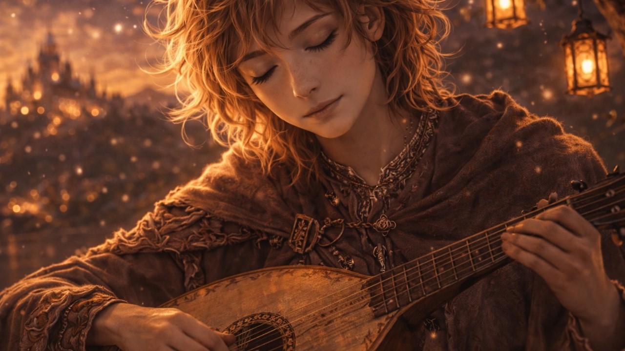 Celtic Music – Moonlit Bard in the Ancient Woods ✨ | Gentle Focus & Study Music (1 Hour)