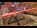 Мой первый стол из эпоксидной смолы, ошибки и как я их исправлял/My first table made of epoxy resin