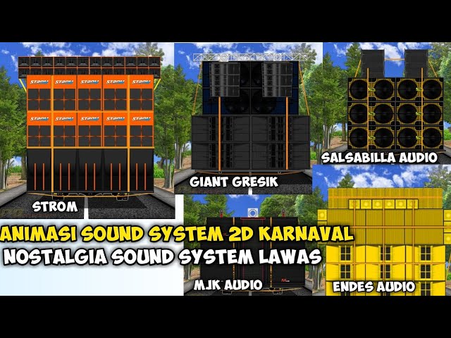 Animasu 2d Karnaval Sound system | Animasi sound system class=