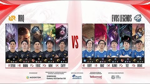 RRQ vs EVOS - Game 1 - MPL ID S12 | Regular Season Day 3 Week 2 | English