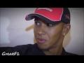 Lewis Hamilton And Jake Humphrey talk about teamwork in F1. Singapore GP 2011