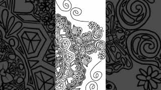 The Soft Wild - Satisfying Mandala Drawing Timelapse in #adobefresco #timelapseart #mandalaart screenshot 5