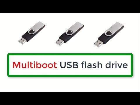 How to make multiboot usb flash drive windows 7/8/10