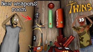 New Unlimited Weapons VS The Twins with Granny and Grandpa