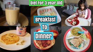 My 3 Year Old Toddler Breakfast To Dinner Routine