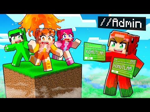 HİLECİ Olarak HERKES TEK CHUNKTA KİLİTLİ! - Minecraft