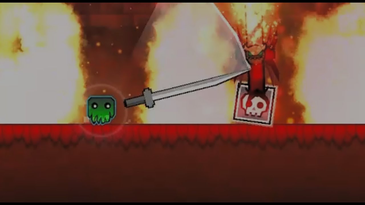 Gd Arena DARK SOULS ON GD | Flame Arena I by Flamewatcher | Geometry Dash 2.2 ...