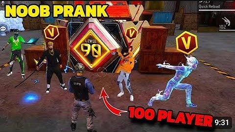 Noob prank with random player 🤬 🤯 #free fire #gaming #garena #prank #viral #noob #viral #talwinder 